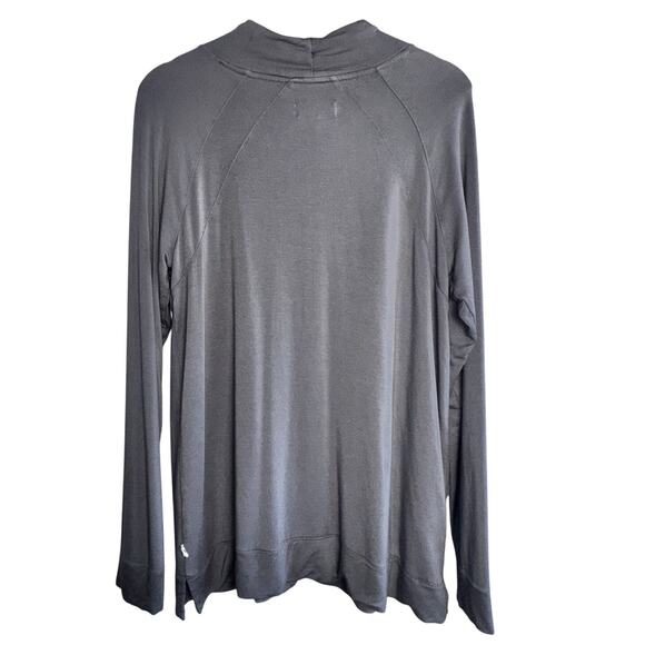 Koolaburra by UGG Gray Long Sleeve Top with Pockets Size M - Picture 4 of 5